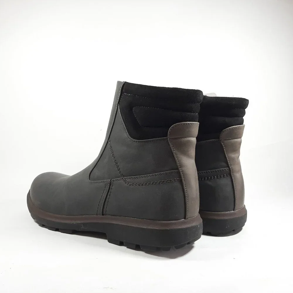 Grenico Dark Grey Water Proof Winter Boots for Men - Picture 7 of 7